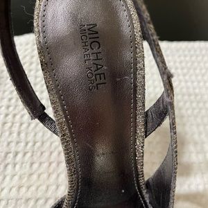 Michael Kors designer sparkly shoes